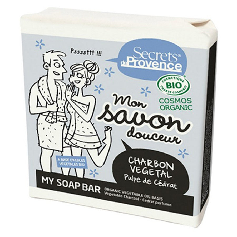 Secrets de Provence Perfumes Perfumes Cdrat Vegetable Charcoal Soaps 100g (3.52 oz)
