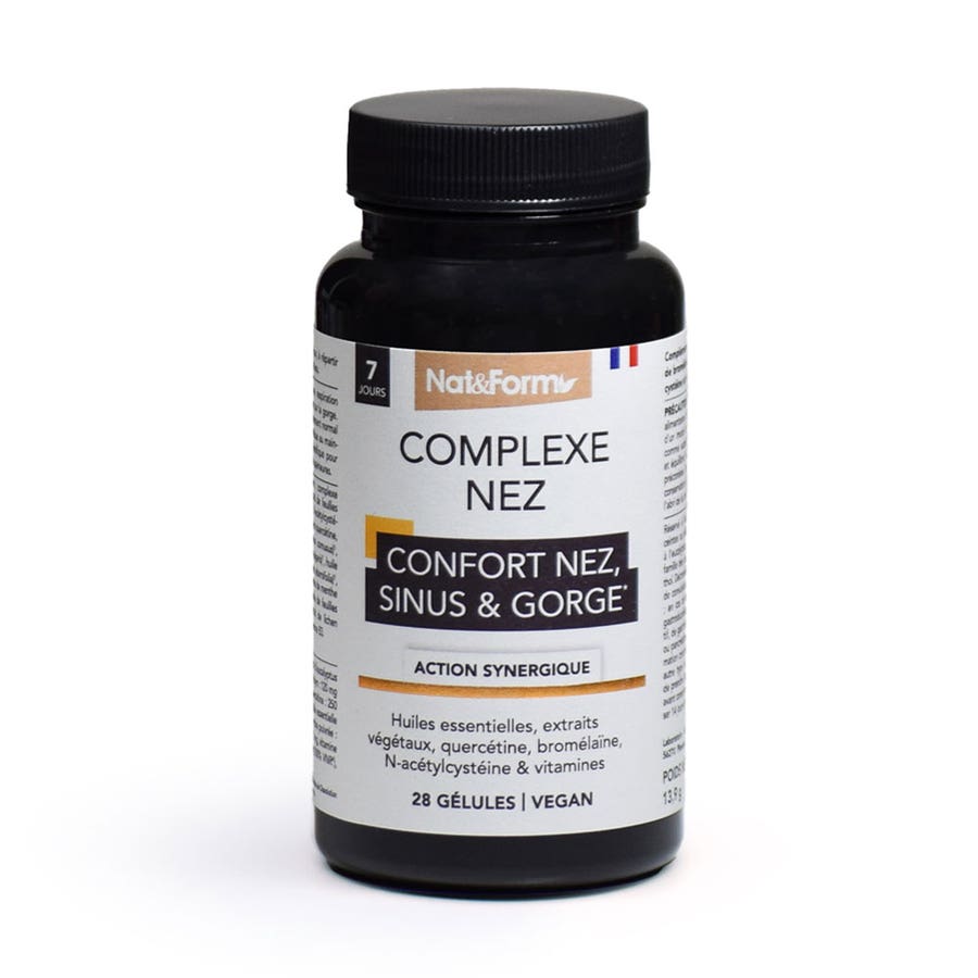 Nat&Form Nose Sinus & Groin Complex 28g (0.99oz) capsules