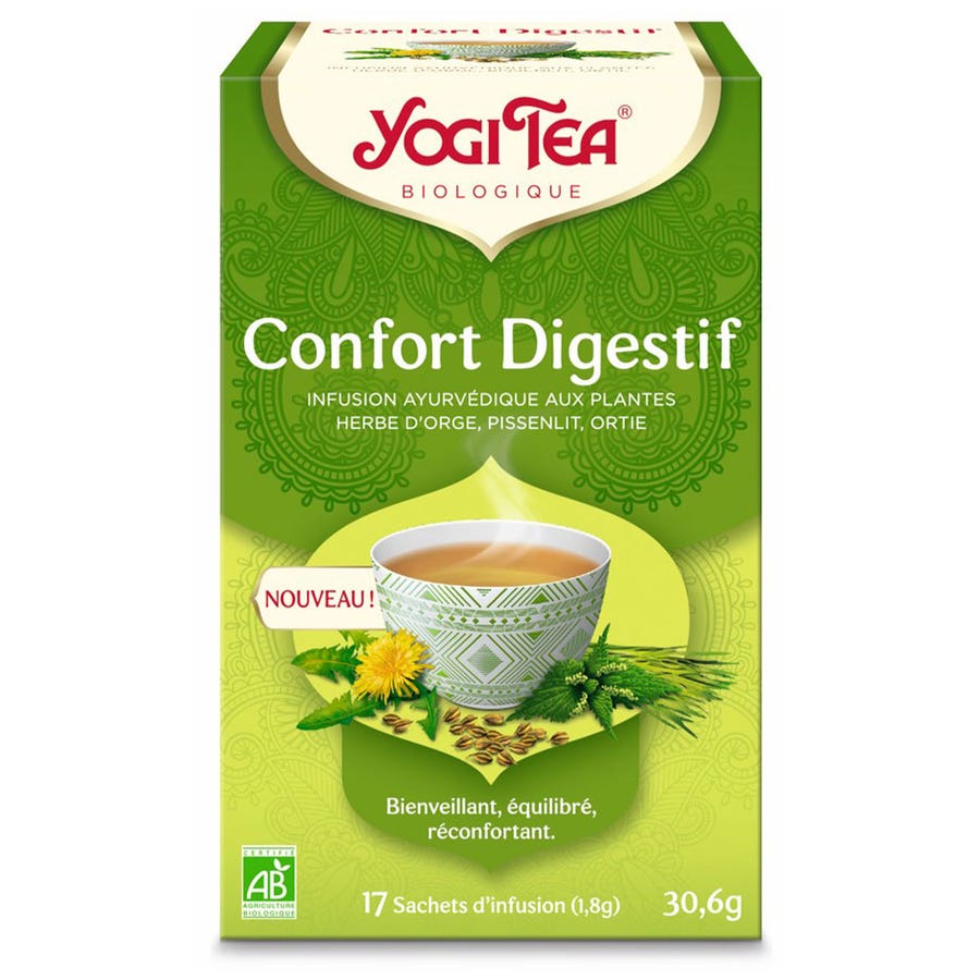 Yogi Tea Herbal Teas Digestive Comfort Bioes 17 bags 300g (10.58 oz)