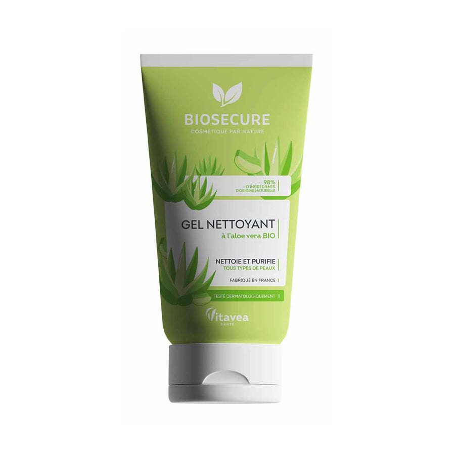 Bio Secure Aloe Vera cleansing foam tous types de peau 150ml (5.07 fl oz)