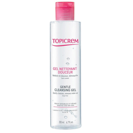 Topicrem Douceur Gentle Cleansing Gel Body And Hair 200ml (6.76fl oz)