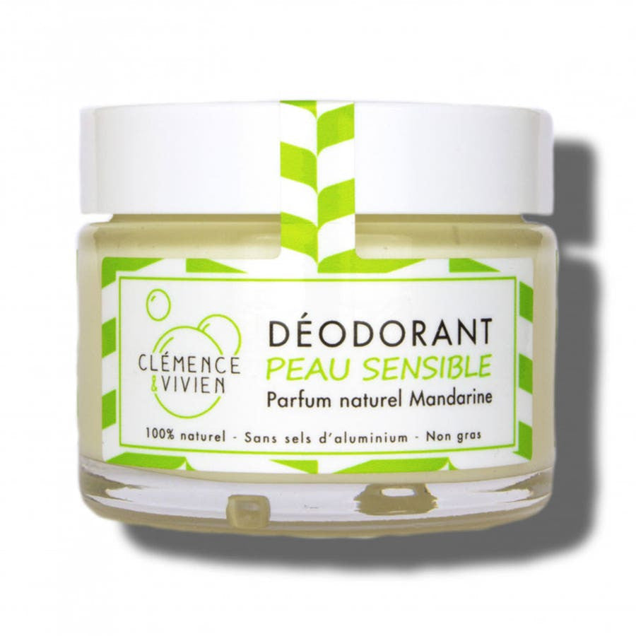 Clemence&Vivien Natural cream deodorant sensitive skin 50g (1.76oz)