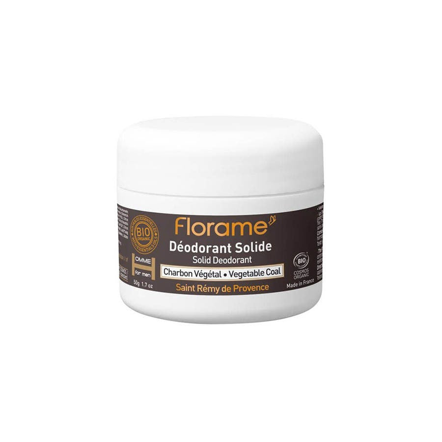 Florame Solide Deodorants with Vegetable Charcoal Man 50ml (1.69fl oz)