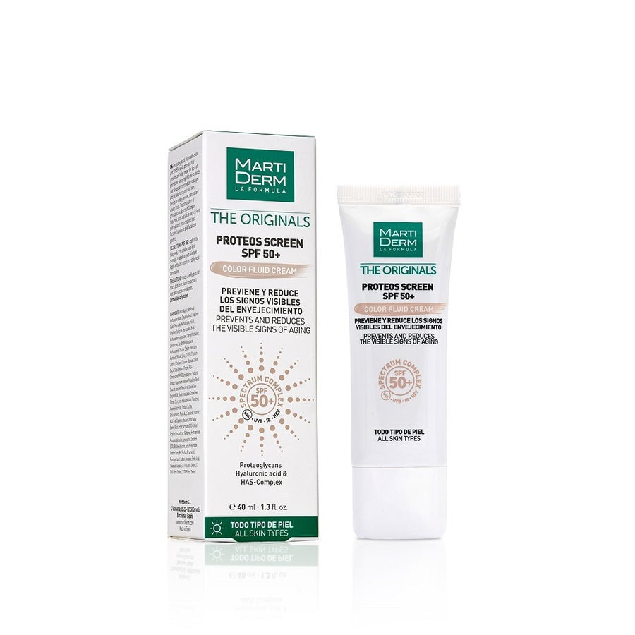 Martiderm The Originals Proteos Screen SPF50+ Fluid Cream 40ml (1.35fl oz) for All Skin Types