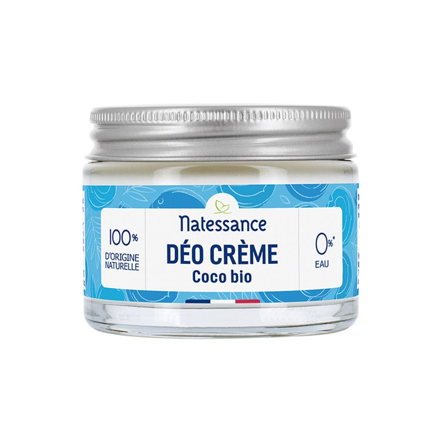 Natessance Organic coconut cream deodorant 50g (1.76oz)