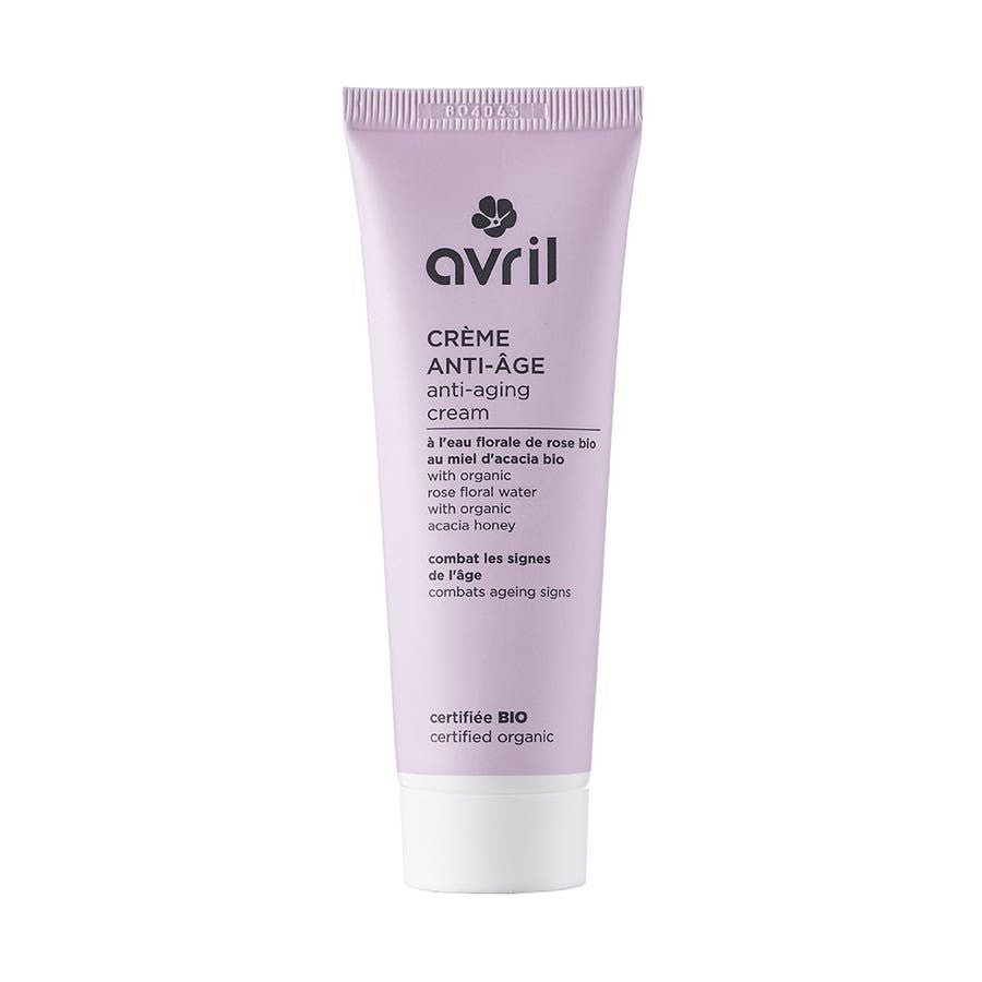 Avril Anti - ageing cream Rose floral water and organic acacia honey 40ml (1.35fl oz) - FrenchBeautyHub