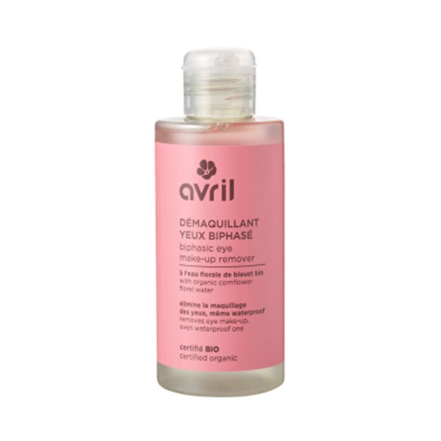 Avril Two - Phase Eye Make - up Remover with Cornflower Floral Water Bioes 150ml (5.07fl oz) - FrenchBeautyHub