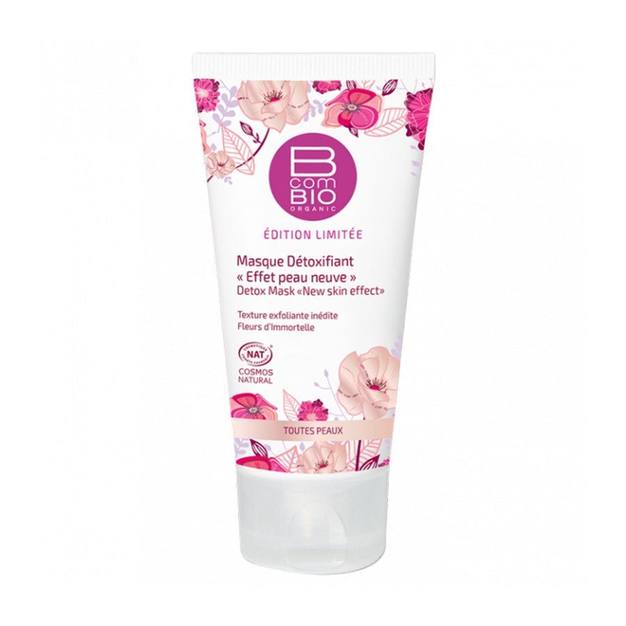 BCOMBIO Detox Mask Limited Edition New Skin Effect All Skin Types 50ml (1.69 fl oz) - FrenchBeautyHub