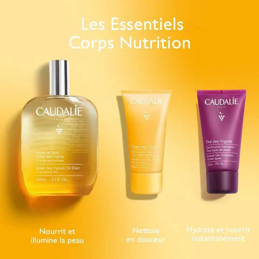 Caudalie Sun des Vignes Skincare Oil Elixir Gift Set - FrenchBeautyHub