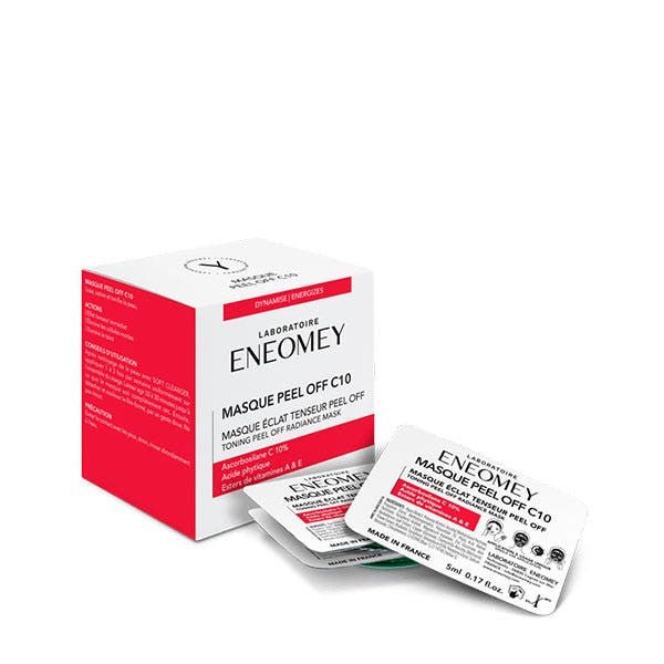 Eneomey Peel Off C10 Radiance Lifting Mask 5ml x6 (0.16fl oz x6) - FrenchBeautyHub