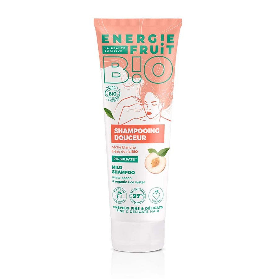 Energie Fruit Certified Bioes Sulphate Free Shampoo Fine Hair 250ml (8.45fl oz) - FrenchBeautyHub