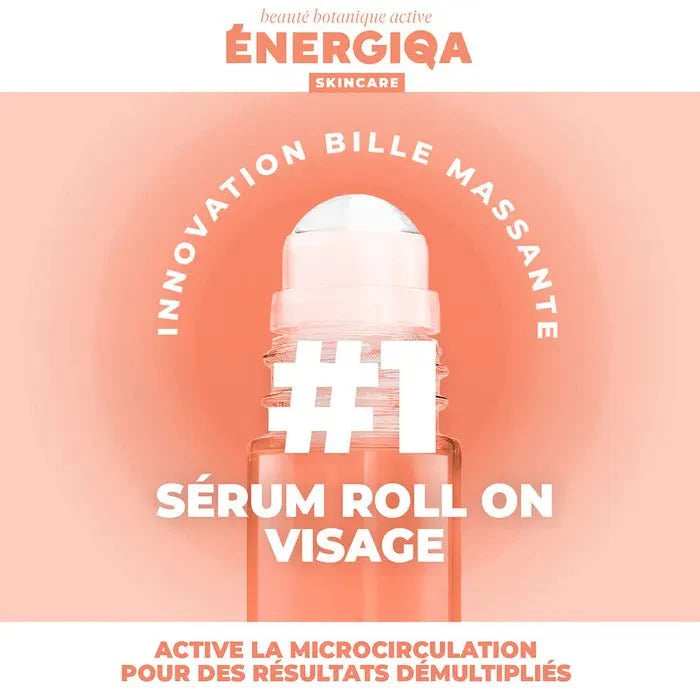 Energiqa Skincare Sérum Roll On Visage Glow 2% Vitamine C 30ml (1.01fl oz) - FrenchBeautyHub