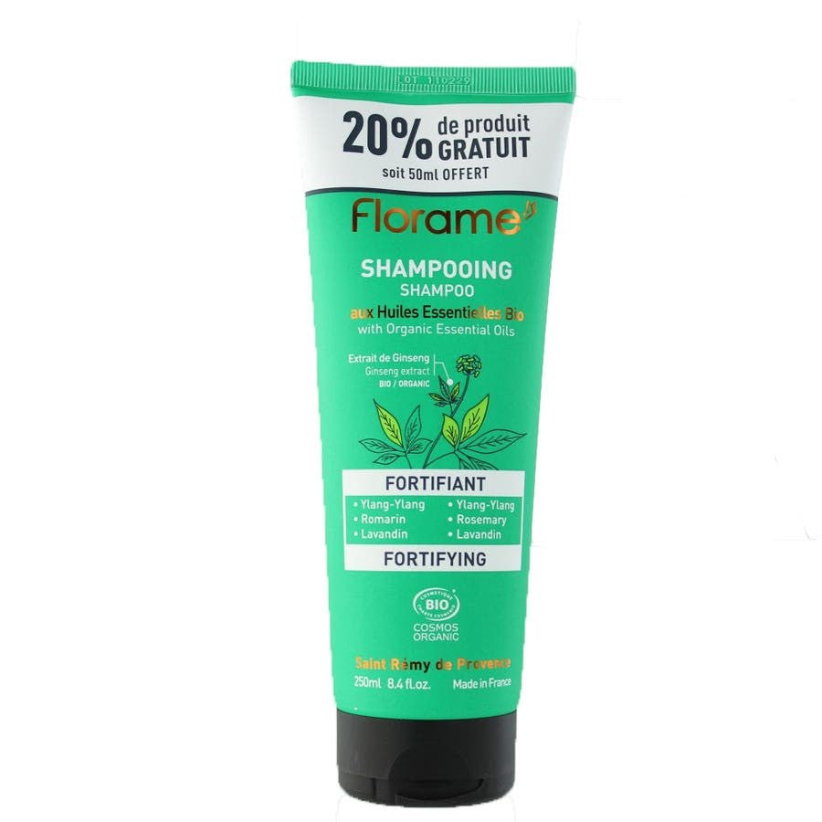 Florame Fortifying Shampoo Organic Essential Oils Florame 200ml (6.76fl oz) - FrenchBeautyHub