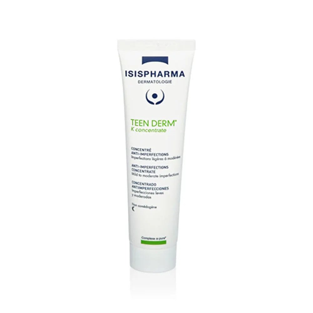 Isispharma Teen Derm K Concentrate Anti Blemish Night 30ml - FrenchBeautyHub