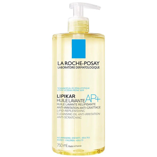 La Roche - Posay Lipikar AP+ Cleansing Shower Oil - FrenchBeautyHub