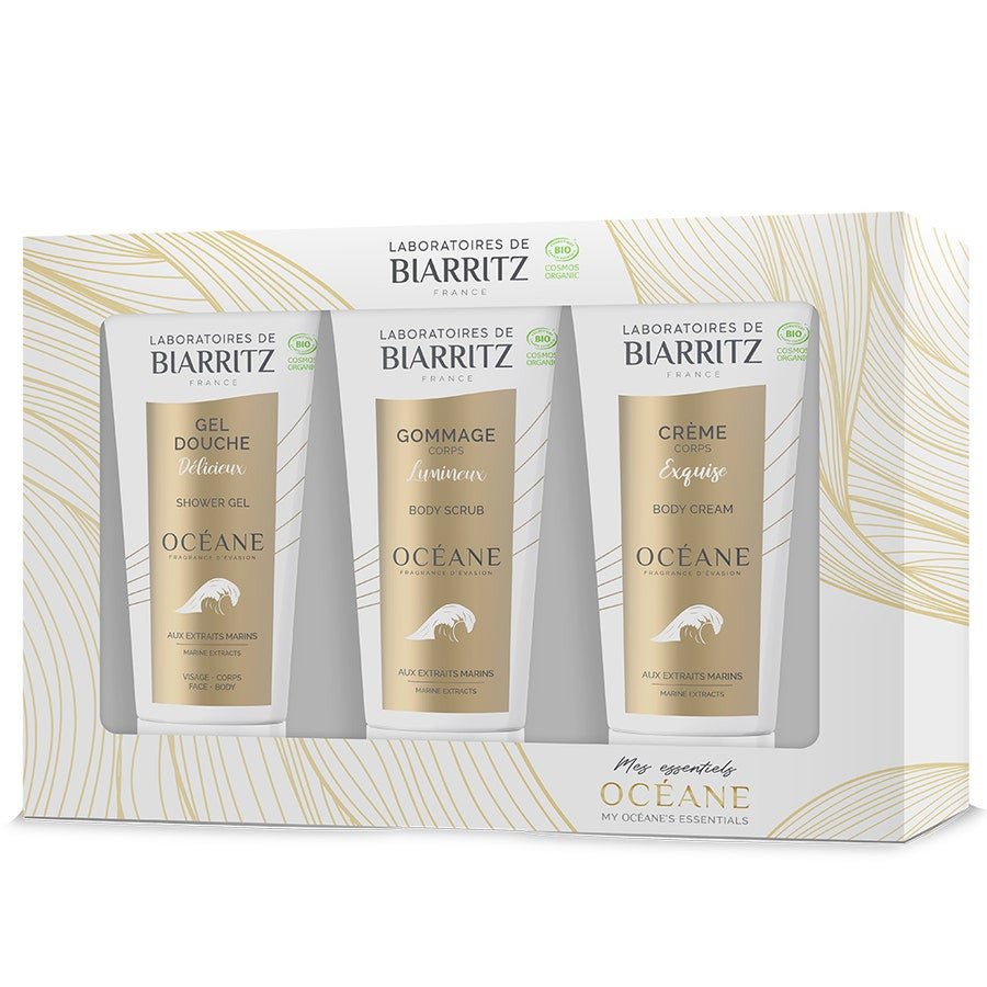 Laboratoires De Biarritz Ocane My Essentials Ocane 3 travel size Skincare Kit 30ml (1.01fl oz) - FrenchBeautyHub