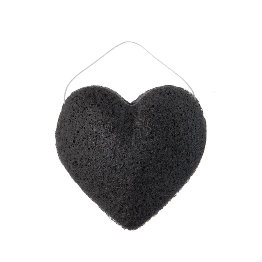 Lady Green Charcoal Konjac Sponge Seborgulateur et anti - imperfections - FrenchBeautyHub