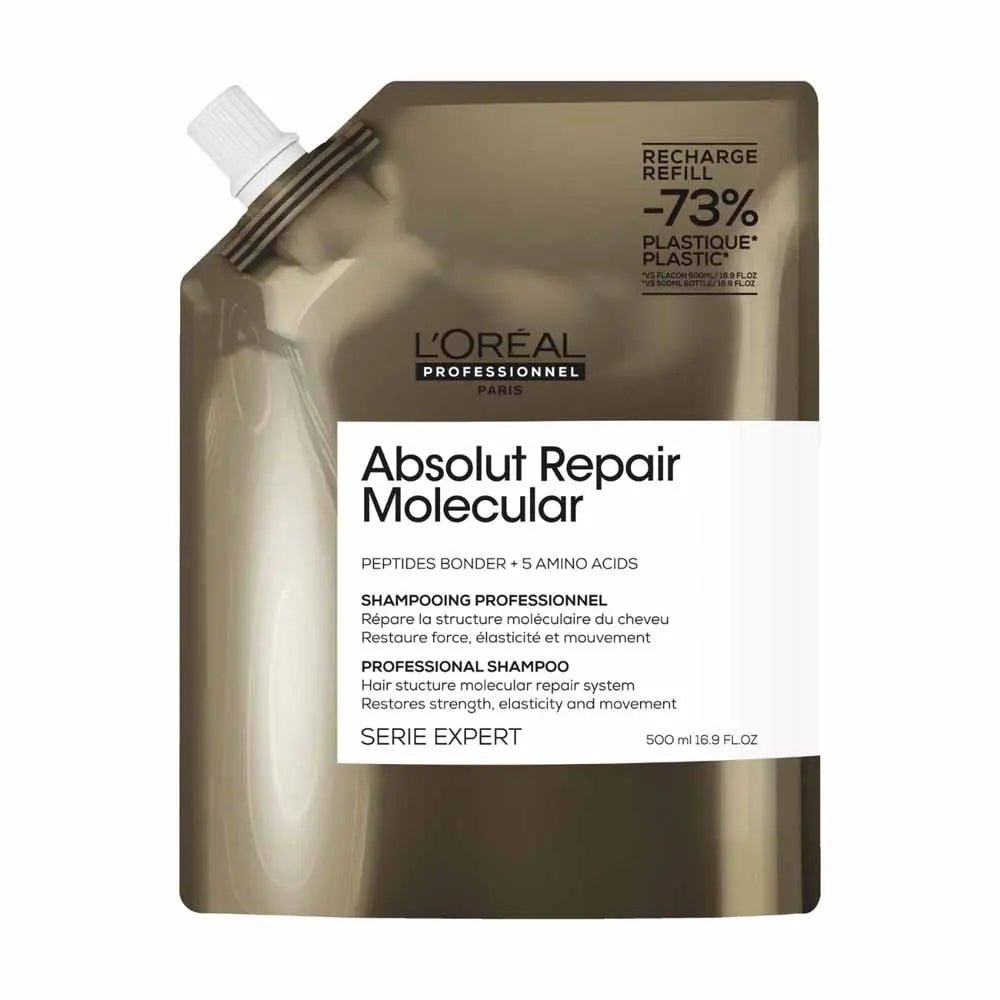 L'Oreal Professionnel Absolut Repair Molecular Shampoos - FrenchBeautyHub