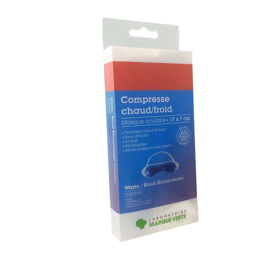 Marque Verte ActiKine Hot/cold eye ball bandages 217.5cm x1 - FrenchBeautyHub