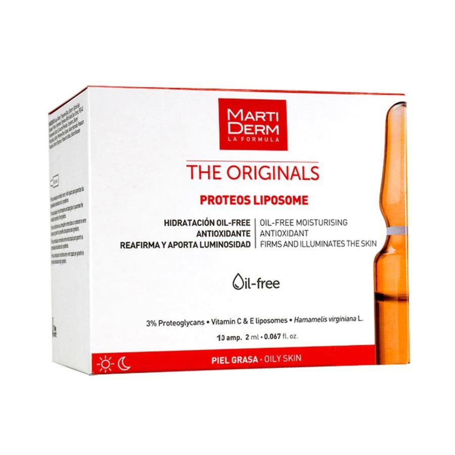 Martiderm The Originals Proteos Liposome 10 Ampoules 20ml (0.67 fl oz) - FrenchBeautyHub