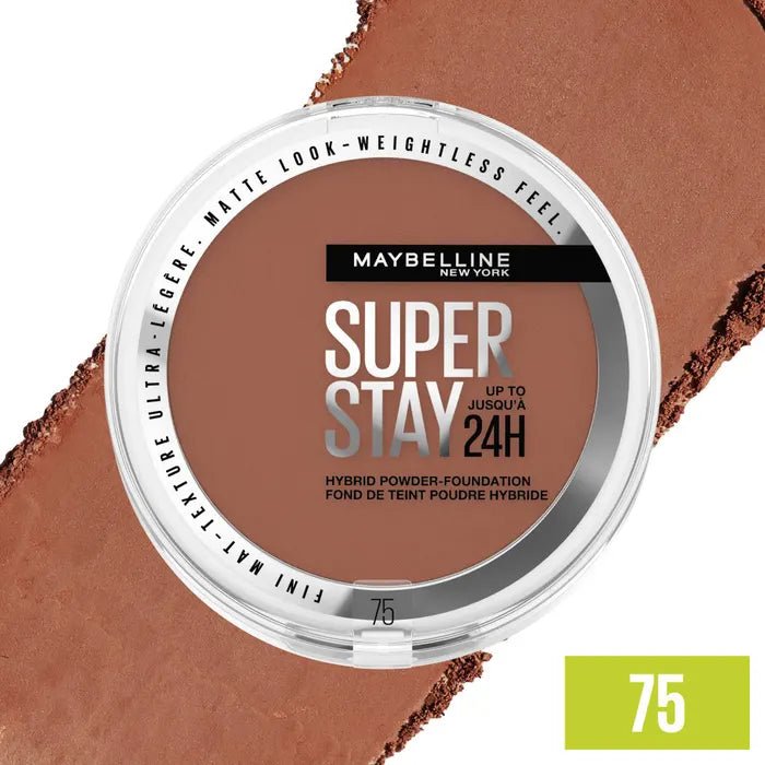 Maybelline New York Superstay 24H Hybride Long - Wear Powder Foundation 9g (0.32 oz) - FrenchBeautyHub