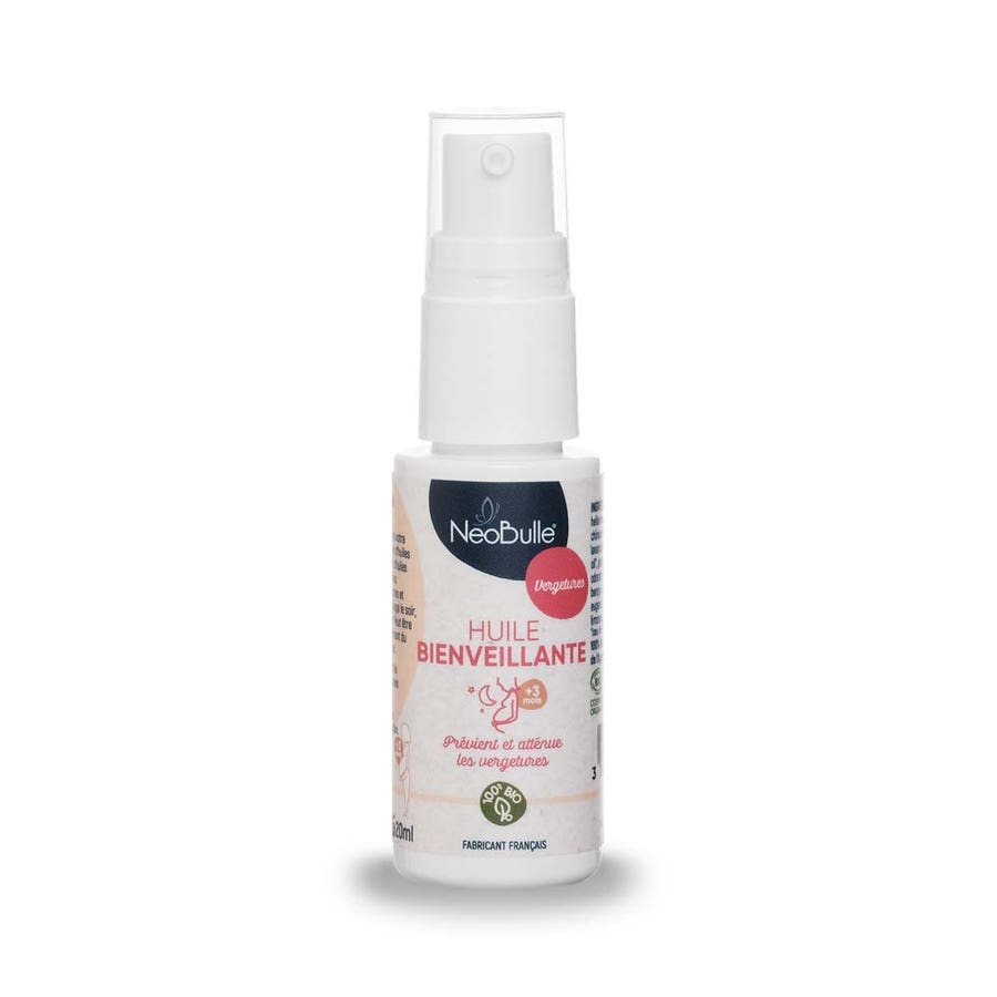 Neobulle Stretch marks Huile Bienveillante 100ml (3.38fl oz) - FrenchBeautyHub