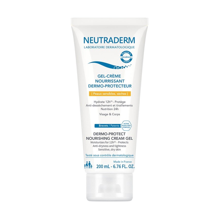 Neutraderm Nourishing Dermo - protective Gel - Cream Dry Skin 200ml (6.76fl oz) - FrenchBeautyHub
