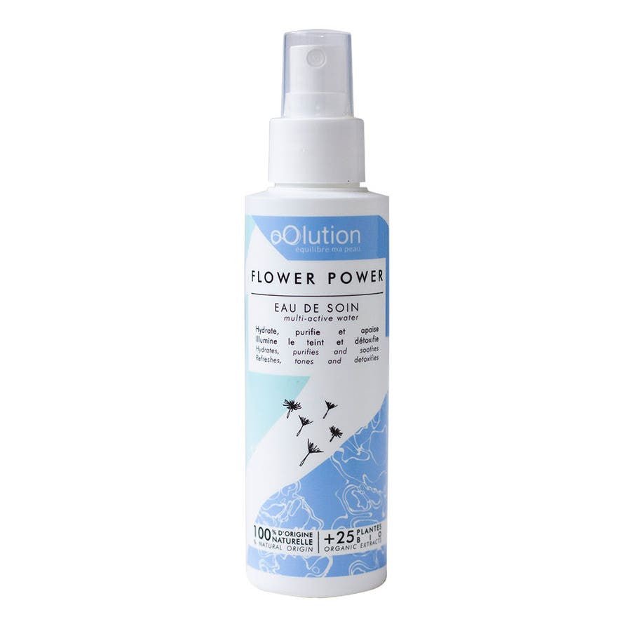 oOlution Flower Power Care Water All skin types 125ml (4.22fl oz) - FrenchBeautyHub
