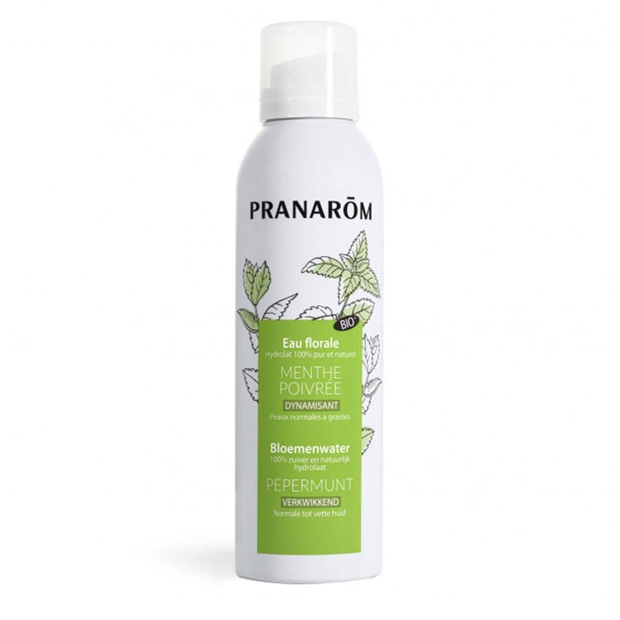 Pranarm Les Hydrolats Organic Peppermint Floral Water Normal to Oily Skin 150ml (5.07fl oz) - FrenchBeautyHub