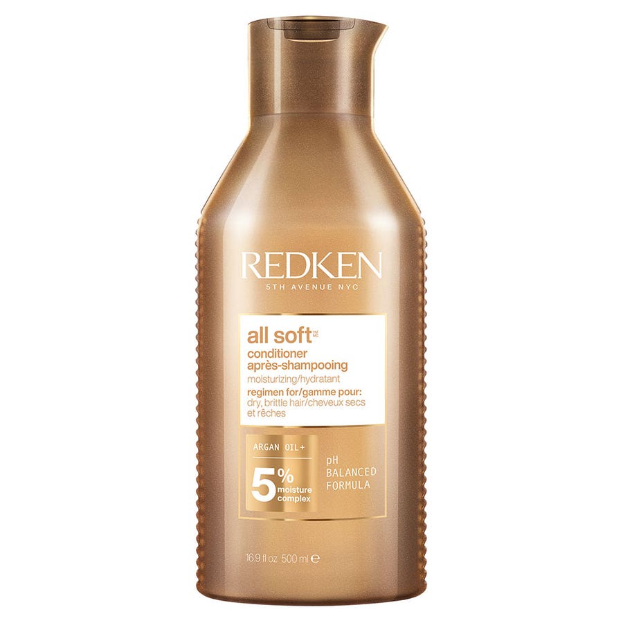 Redken All Soft Moisturizing Conditioner for Dry and Coarse Hair 500ml (16.91fl oz) - FrenchBeautyHub