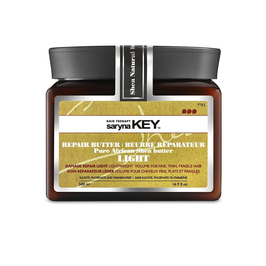 Saryna Key Damage Repair Light Repairing Butter Pure African Shea Butter 500ml (16.91fl oz) - FrenchBeautyHub