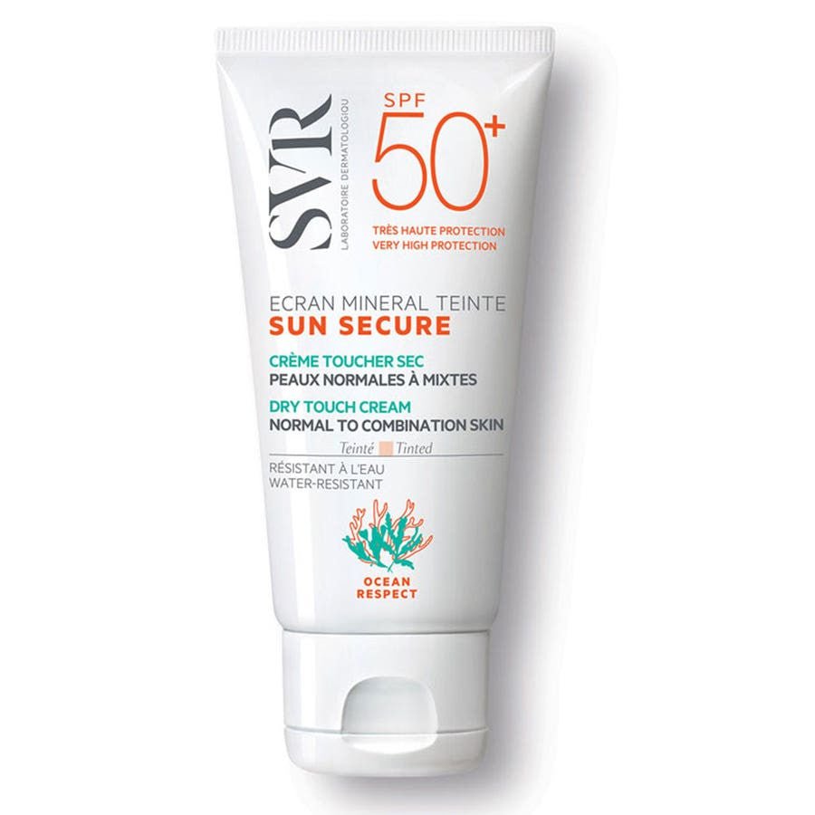 Svr Sun Secure Tinted Mineral Sunscreen Normal To Combination Skins Spf50+ 50ml (1.69fl oz) - FrenchBeautyHub