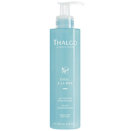 Thalgo veil Ë La Mer Velvety Cleansing Milk 200ml (6.76fl oz) - FrenchBeautyHub