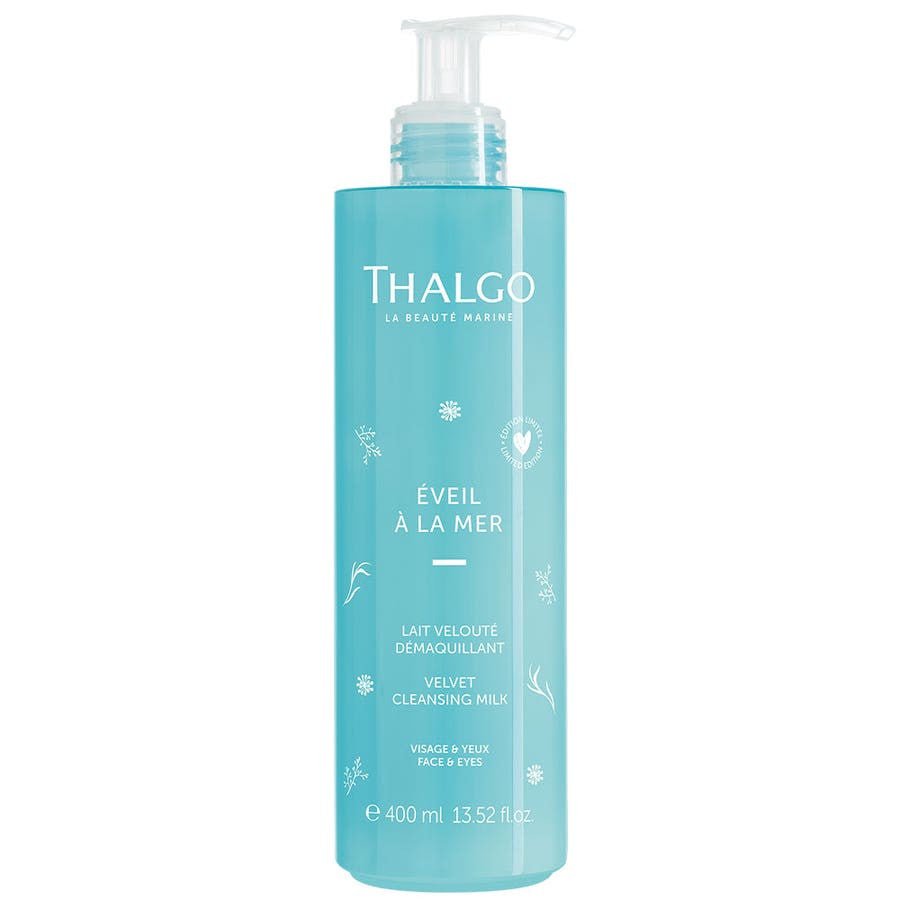 Thalgo veil Ë La Mer Velvety Cleansing Milk 400ml (13.52fl oz) - FrenchBeautyHub