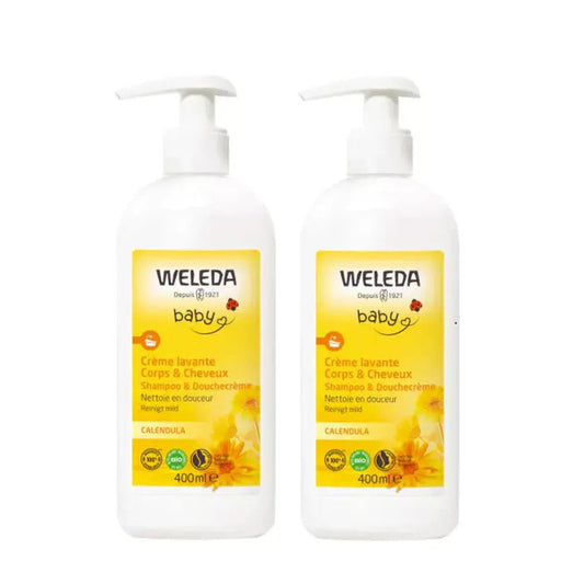 Weleda Baby Calendula Cleansing Care 400ml - FrenchBeautyHub