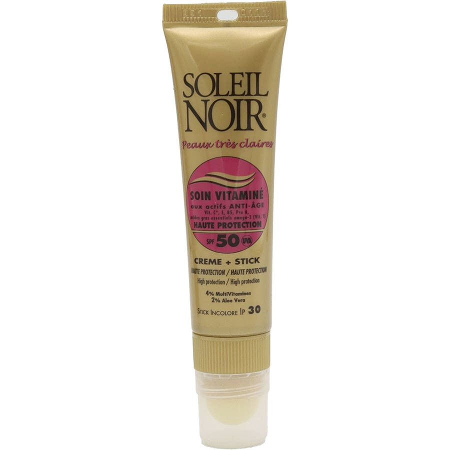 Soleil Noir Combi Vitamined Care Spf 50 And Stick Sfp 30 20ml (0,67fl oz)
