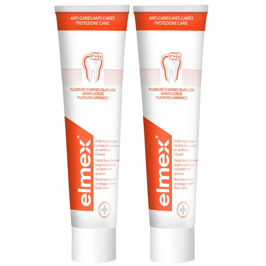 Elmex Anti-Cavity Toothpaste 75ml x2 (2.53fl oz x2)