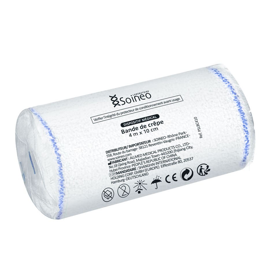 Soineo Crepe Bandage 4m x 10cm bandage
