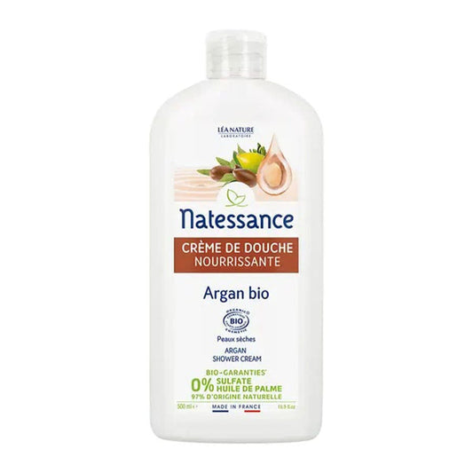 Natessance Argan Orange Blossom Organic Shower Gel 500ml (16.90fl oz)
