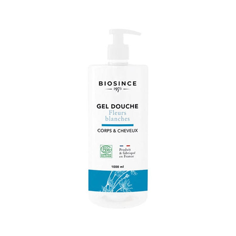 Bio Since 1975 White Flowers Shower Gel for All Hair and Skin Types - 1L