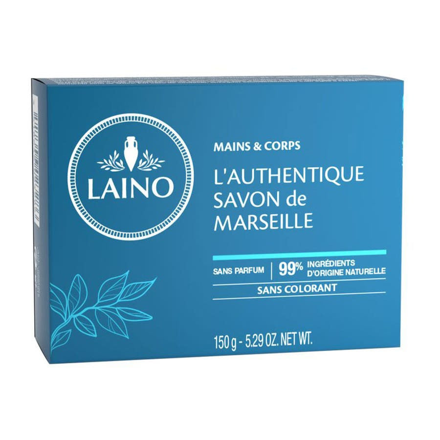 Laino Authentic Savon De Marseille Main et Corps 150g (5.29 oz)
