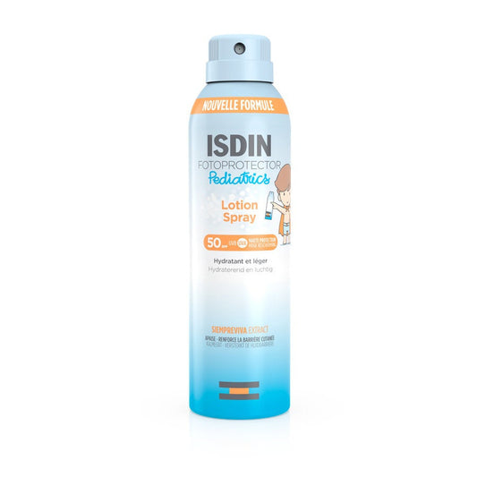 Isdin Lotion Spray Protective Fluid SPF50 Fotoprotector Pediatrics 250ml (8.45fl oz)