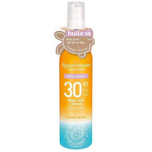 Respectueuse Sunscreens Oil SPF30 100ml (3,38fl oz)