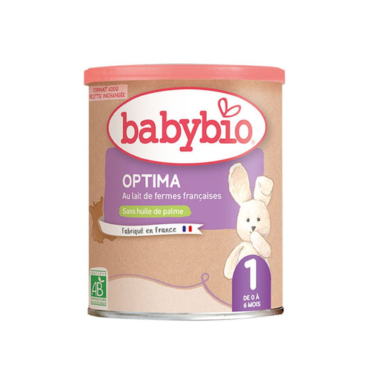 Babybio Baby Milks Optima 1 Powdered milk Organic French cow's milk From 0 to 6 months 400g (14.11 oz)