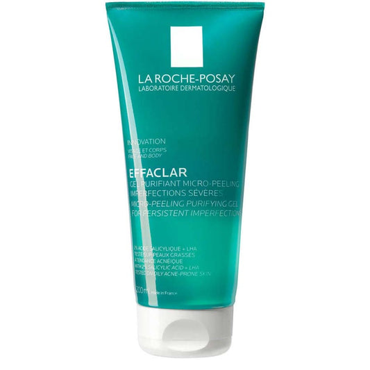 La Roche-Posay Effaclar Face & Body anti-blemish Gel cleansers 200ml (6.76 fl oz)
