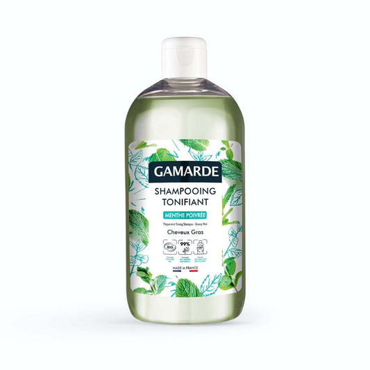Gamarde Organic Toning Shampoo Peppermint Oily Hair Oily Hair 500ml (16.91 fl oz)