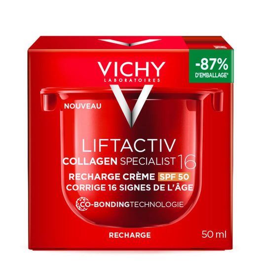 Vichy Liftactiv Supreme Recharge Anti-aging Pro-Collagen Day Cream SPF50 50ml (1.69fl oz)