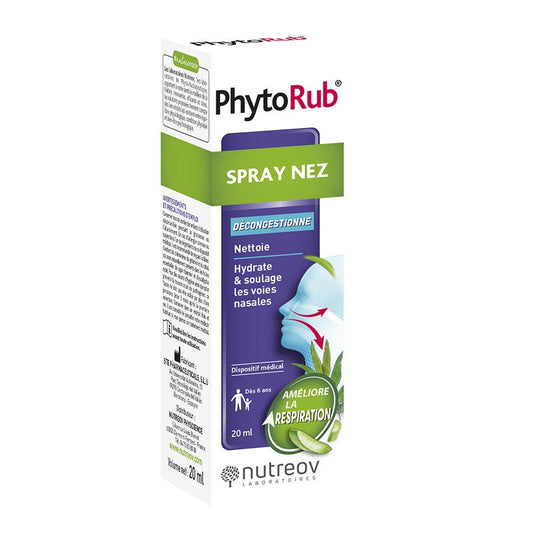 Nutreov Phyto-Rub Nose Spray 20ml (0.68 fl oz)