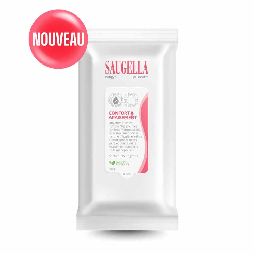Saugella Poligyn Chamomile Intimates Wipes x15
