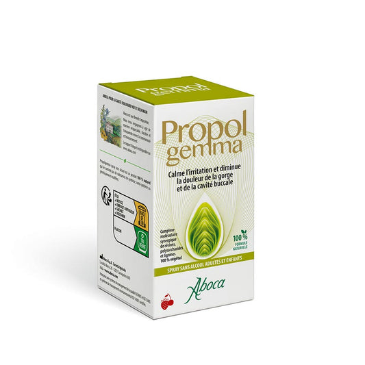 Aboca Propolgemma Sore Throat Spray Red Fruit Flavor 30ml (1.01 fl oz)